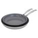 Henckels Clad H3 2-Pc Stainless Steel Ceramic Nonstick 10-In & 12-In Fry Pan Set Non Stick/Ceramic | 20.3 H in | Wayfair 1023640