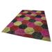 Pink 79" x 121" L Area Rug - Rug N Carpet Rectangle Kırk Yama Rectangle 6'7" X 10'1" Indoor/Outdoor Area Rug 121.0 x 79.0 x 0.4 in | Wayfair