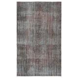 Gray 65" x 109" L Area Rug - Rug N Carpet Atina Rectangle 5'5" X 9'1" Area Rug 109.0 x 65.0 x 0.4 in Wool | 65" W X 109" L | Wayfair