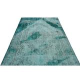 Blue 69" x 121" L Area Rug - Rug N Carpet Atina Rectangle 5'9" X 10'1" Area Rug 121.0 x 69.0 x 0.4 in Wool | 69" W X 121" L | Wayfair