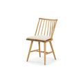 Gracie Oaks Naxhi Slat Back Dining Chair Wood in Brown | 34 H x 18 W x 18 D in | Wayfair 1994029F6FEB459A8274D4674D2AF09E