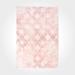 Pink 158 x 40 x 0.4 in Area Rug - Wildon Home® Arvik Indoor/Outdoor Area Rug Metal | 158 H x 40 W x 0.4 D in | Wayfair