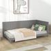 Red Barrel Studio® Jayniyah Daybed Wood in Gray | 30.7 H x 41.9 W x 79.8 D in | Wayfair 48C9CE2C1FE54A899AC6ECCE061DE775