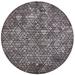 Black/Brown 96 x 96 x 0.55 in Area Rug - Union Rustic Keiarah Wool Area Rug Wool | 96 H x 96 W x 0.55 D in | Wayfair