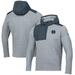 Men's Under Armour Gray Notre Dame Fighting Irish Survivor Fleece Hoodie Quarter-Zip Jacket