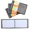 Porte-cartes de visite en cuir PU pour hommes et femmes, porte-cartes d