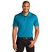 Port Authority K863 C-FREE Performance Polo Shirt in Parcel Blue size Medium | Recycled Polyester