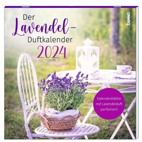 Der Lavendel-Duftkalender 2024 – St. Benno / St. Benno Verlag GmbH