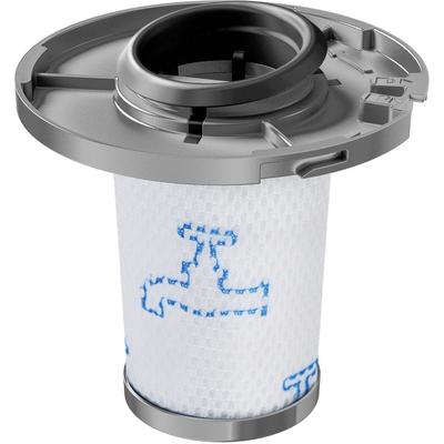 ROWENTA Motorschutzfilter "ZR009006", grau (weiß, grau), B:8,9cm H:8,9cm T:10,5cm Ø:8,9cm, Filterkartuschen, Zubehör vor dem Motor des XForce Flex 8.60