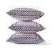 HomeRoots 16" X 16" Gray And Pink Blown Seam Floral Indoor Outdoor Throw Pillow - 12