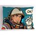 Ambesonne Astronaut Pillow Sham, Decorative Standard Queen Size Printed Pillowcase