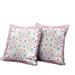 HomeRoots 20" X 20" White And Red Blown Seam Floral Indoor Outdoor Throw Pillow - 22