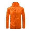 PRINxy Rain Jacket Women s Water-proof Breathable Raincoat Women s Windbreaker Long Jacket Lightweight Jacket With Hood Women Rain Parka Outdoor Jacket Rain Orange XXXL