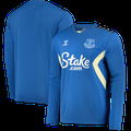 Everton Hummel Trainings-Sweatshirt - Blau