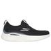 Skechers Women's GO RUN Lite - Aurora Sky Sneaker | Size 8.5 | Black/White | Textile/Synthetic | Vegan | Machine Washable