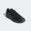 Sneaker ADIDAS ORIGINALS "STAN SMITH" Gr. 39, schwarz-weiß (core black, core cloud white) Schuhe Schnürhalbschuhe