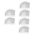 Totority 360 Pcs Bingo Cards childrens bingo tickets party accessory blank bingo board bingo game for kids playsets pick up sticks bingo board game party supplies Paper white household