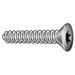 TAMPER-PRUF SCREW 441750 Sheet Metal Screw, #10 x 1-1/4 in, Zinc Plated Steel