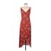 Some Days Lovin Casual Dress: Red Dresses - Women's Size Medium