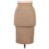 Body Central Casual Skirt: Tan Bottoms - Women's Size X-Large