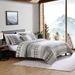 Eddie Bauer Fairview Cotton Reversible Grey Bonus Quilt Set Polyester/Polyfill/Cotton in Gray | Twin Quilt + 1 Standard Sham | Wayfair