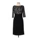 R&M Richards Cocktail Dress: Black Dresses - Women's Size 10