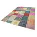 Green 81" x 119" L Area Rug - Rug N Carpet Kırk Yama Rectangle 6'9" X 9'10" Area Rug 119.0 x 81.0 x 0.4 in Cotton | 81" W X 119" L | Wayfair