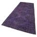 Indigo 147 x 58 x 0.4 in Area Rug - Rug N Carpet Rectangle Zile Rectangle 4'9" X 12'2" Indoor/Outdoor Area Rug | 147 H x 58 W x 0.4 D in | Wayfair