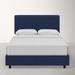 AllModern Eisley Upholstered Low Profile Standard Bed Polyester | California King | Wayfair 1F45595A4FCE4A81BB20D9F5D7842843