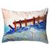 Highland Dunes Kofi Great Heron Outdoor Rectangular Pillow Cover & Insert Polyester/Polyfill blend | 11 H x 14 W x 5 D in | Wayfair