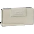 Bugatti - Geldbörse Elsa Ladies Zip Wallet Large Portemonnaies Weiss Damen