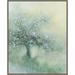 Red Barrel Studio® Subtle Tree I Framed On Canvas by Julia Purinton Painting Canvas in Green | 28 H x 23 W x 2 D in | Wayfair