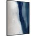 Brayden Studio® Bearnice Antares Framed On Canvas by Urban Road Print Metal in Blue/Gray | 42 H x 32 W x 2 D in | Wayfair