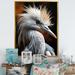 Latitude Run® Thianna Beige Animal Heron - Print Canvas, Cotton in Black/Brown | 20 H x 12 W x 1 D in | Wayfair 3C9777020F914F699740A9A34529BC42