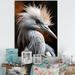 Latitude Run® Thianna Beige Animal Heron - Print Plastic in Black/Brown | 44 H x 34 W x 1.5 D in | Wayfair 7FF244E5E76A4DFEB7806E6E8C9B62A3