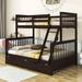 Iasia Twin over Full 2 Drawers Bunk Bed by Harriet Bee | 67 H x 57 W x 80 D in | Wayfair C0D96F33A0684752985197D748424304