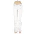 Hudson Jeans Jeans - Low Rise Boot Cut Denim: White Bottoms - Women's Size 28 - White Wash