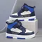Baskets en cuir imperméables pour enfants, chaussures de planche pour enfants, chaussures de sport