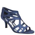 Easy Street Flattery - Womens 6 Navy Pump Medium