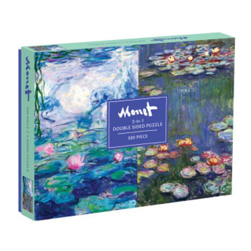 Monet 500 Piece Double Sided Puzzle - Sarah McMenemy,