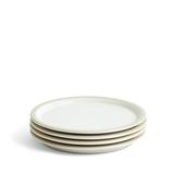 Royal Doulton Urban Dining White Plate with Lid 6.5in, Set of 4