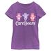 Girls Youth Purple Care Bears Best T-Shirt