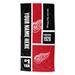 The Northwest Group Detroit Red Wings 30" x 60" Personalized Beach Towel