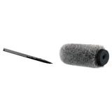 Sennheiser MKH 416-P48U3 Moisture-Resistant Shotgun Mic & Auray Windshield Kit MKH416-P48