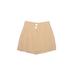 Fashion Union Shorts: Tan Solid Bottoms - Women's Size 2 - Light Wash