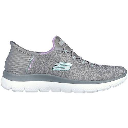 SKECHERS Damen Freizeitschuhe SUMMITS-DAZZLING HAZE, Größe 35 ½ in Grau