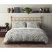 WOODCUT FALL FLOWERS GREY Comforter Set By Kavka Designs