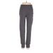 DIBAOLONG Casual Pants - High Rise: Gray Bottoms - Women's Size Small