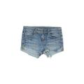 Joe's Jeans Denim Shorts - Mid/Reg Rise: Blue Bottoms - Women's Size 24