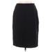 H&M Casual Skirt: Black Solid Bottoms - Women's Size 12